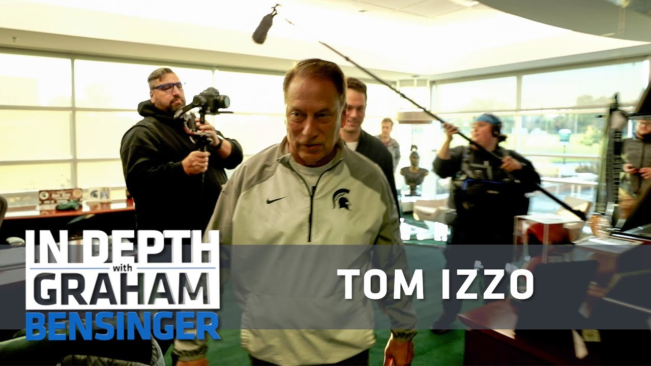 Our producer ruined the moment during our Tom Izzo interview