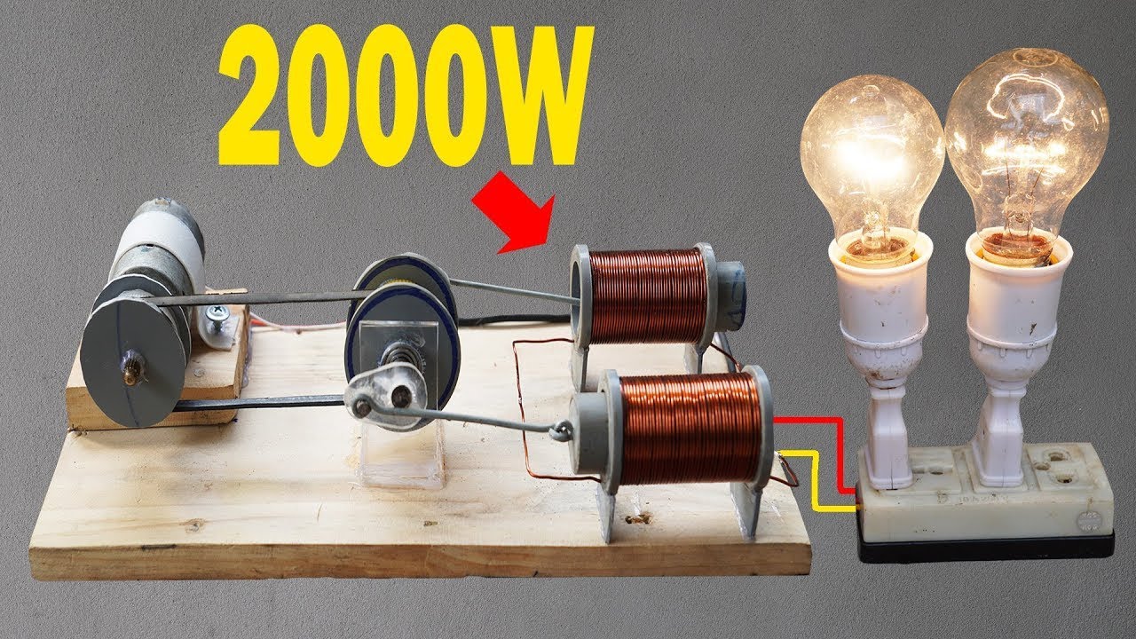 DIY Eternal Energy Source! Unlimited Power for FREE!