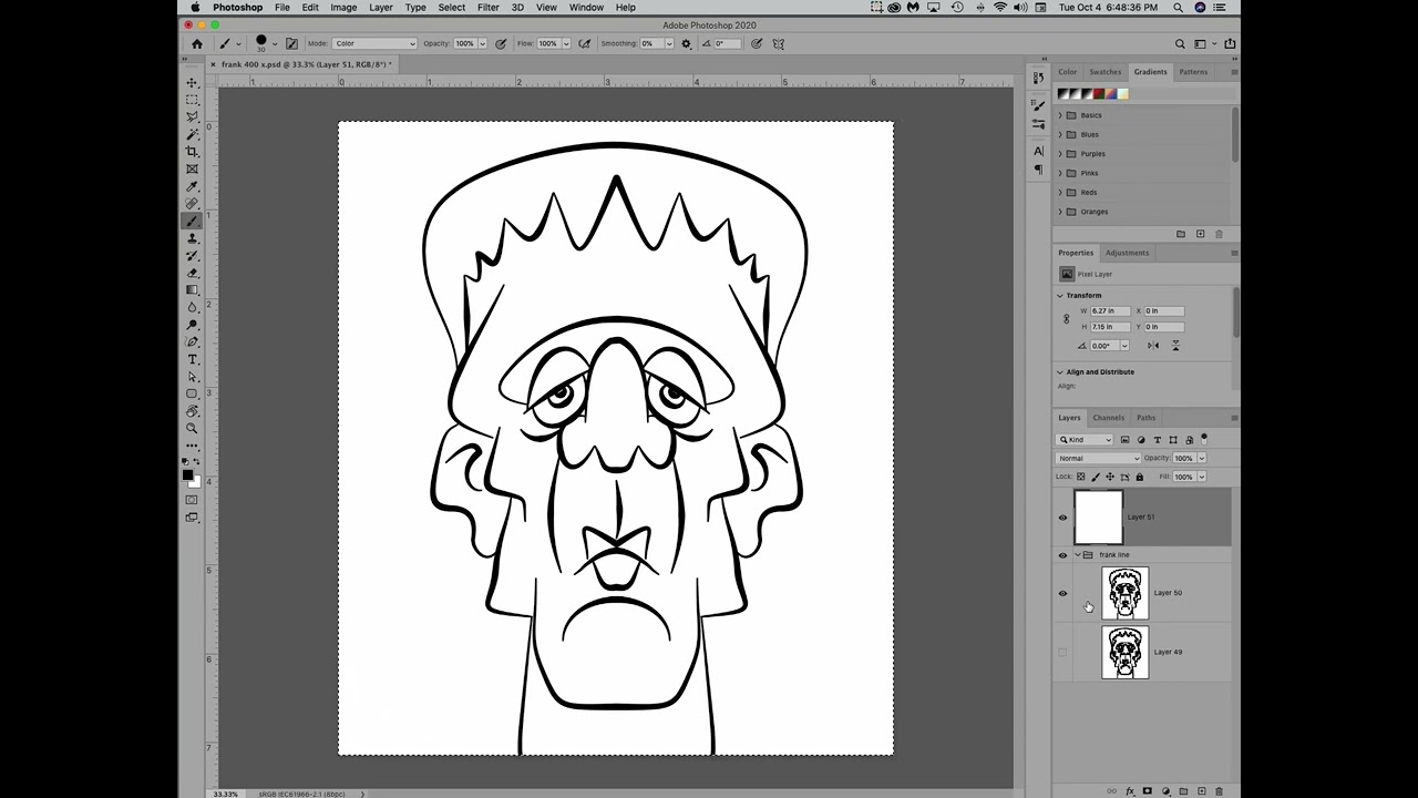 Photoshop: Adding Pen Pressure Strokes to Paths