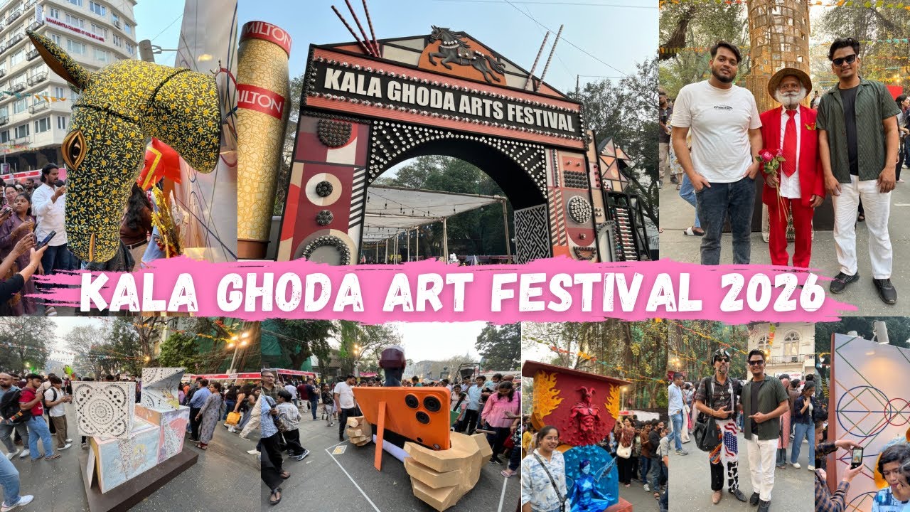 Kala Ghoda Art Festival 2026 | Kala Ghoda Art Festival Mai Dikhi Bohat Hi Zyada Bheed 🤯 | kgfrst 😍
