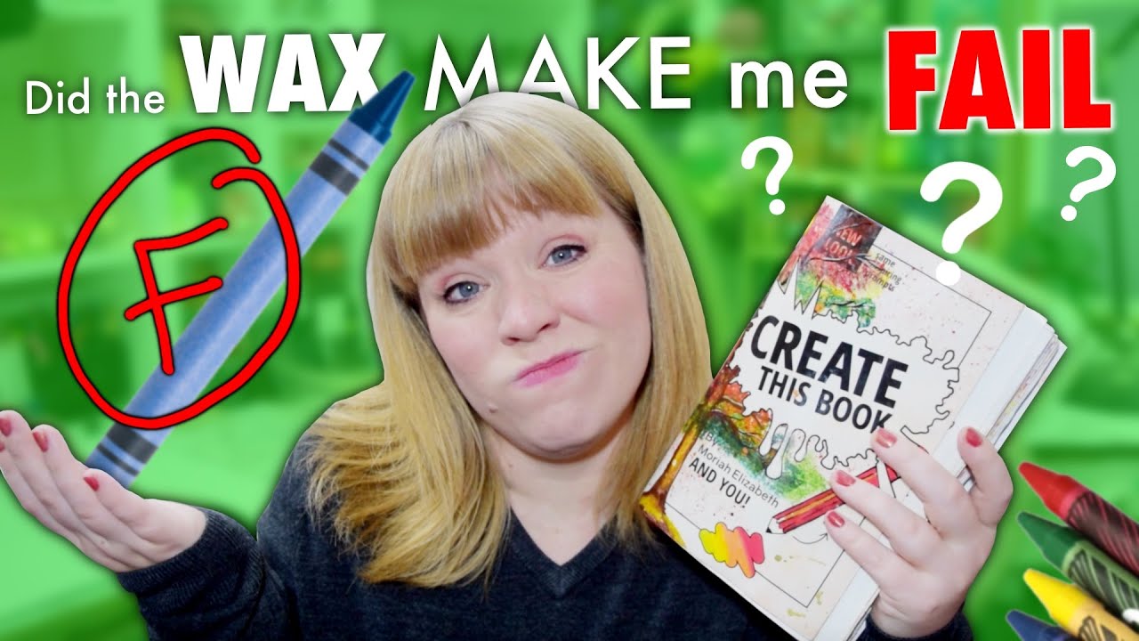 I tried to FILL my Create This Book 1 with CHRISTMAS and I FAILED!