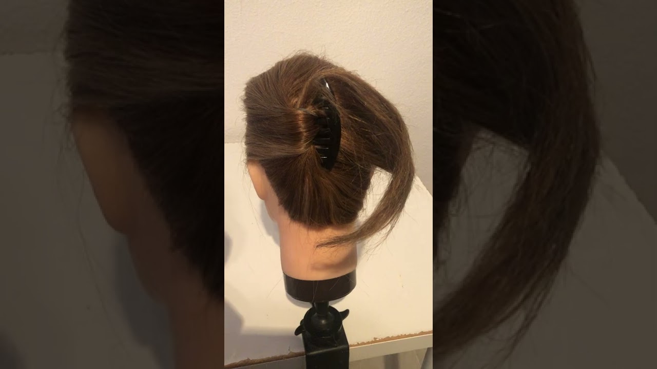 Lang haar opsteken steps by step -  haar kapsels tutorials