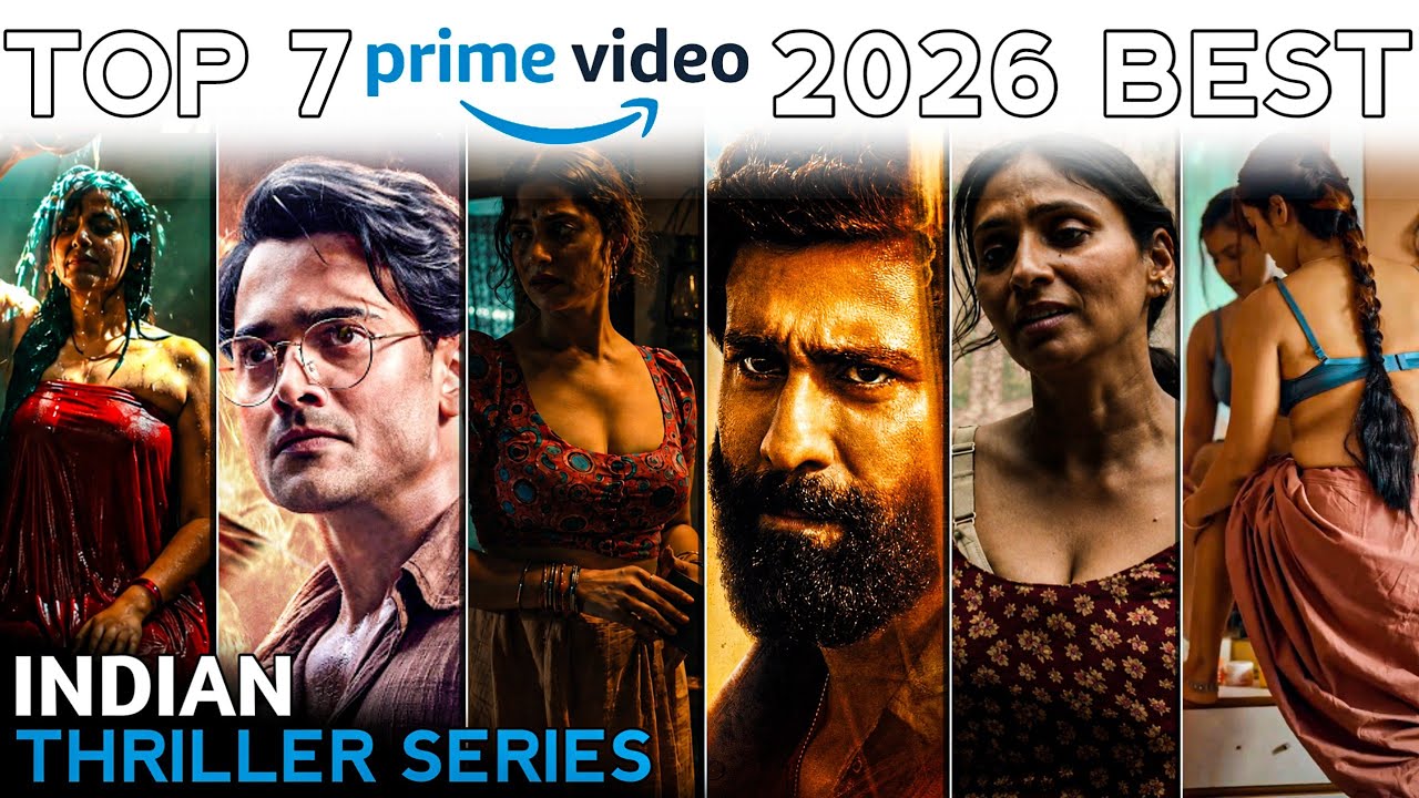 Top 7 Prime Video Thriller Web Series 2026 🔥 | Best Thriller Series on Prime Video | Must Watch