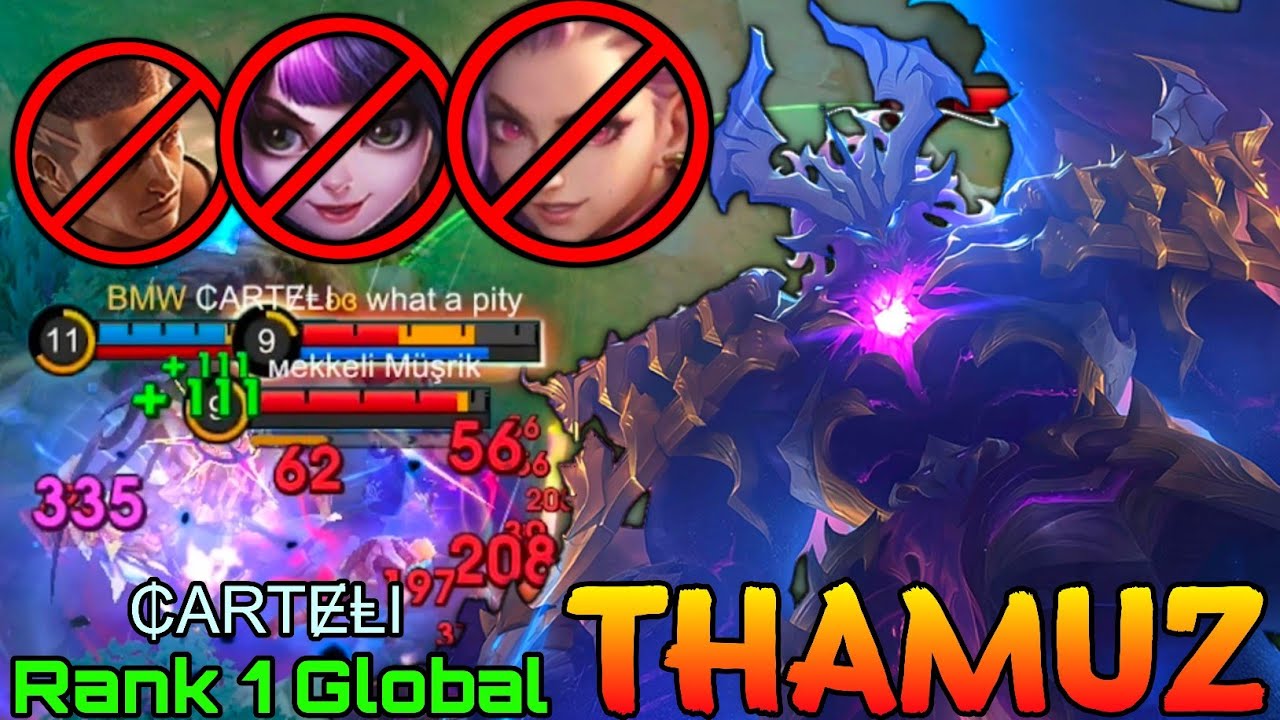 Monster Thamuz 4,800+ Matches - Top 1 Global Thamuz by ₵ARTɆⱠI - Mobile Legends 