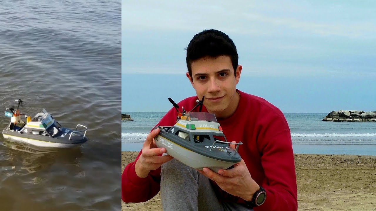Ho costruito una BARCA RC con i pezzi di un DRONE!