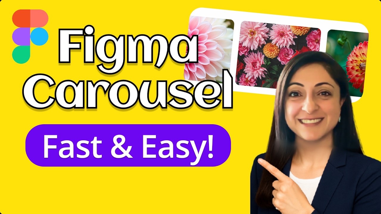 &harr;️ Figma Carousel Tutorial (2025) &ndash; Design & Animate a Slider