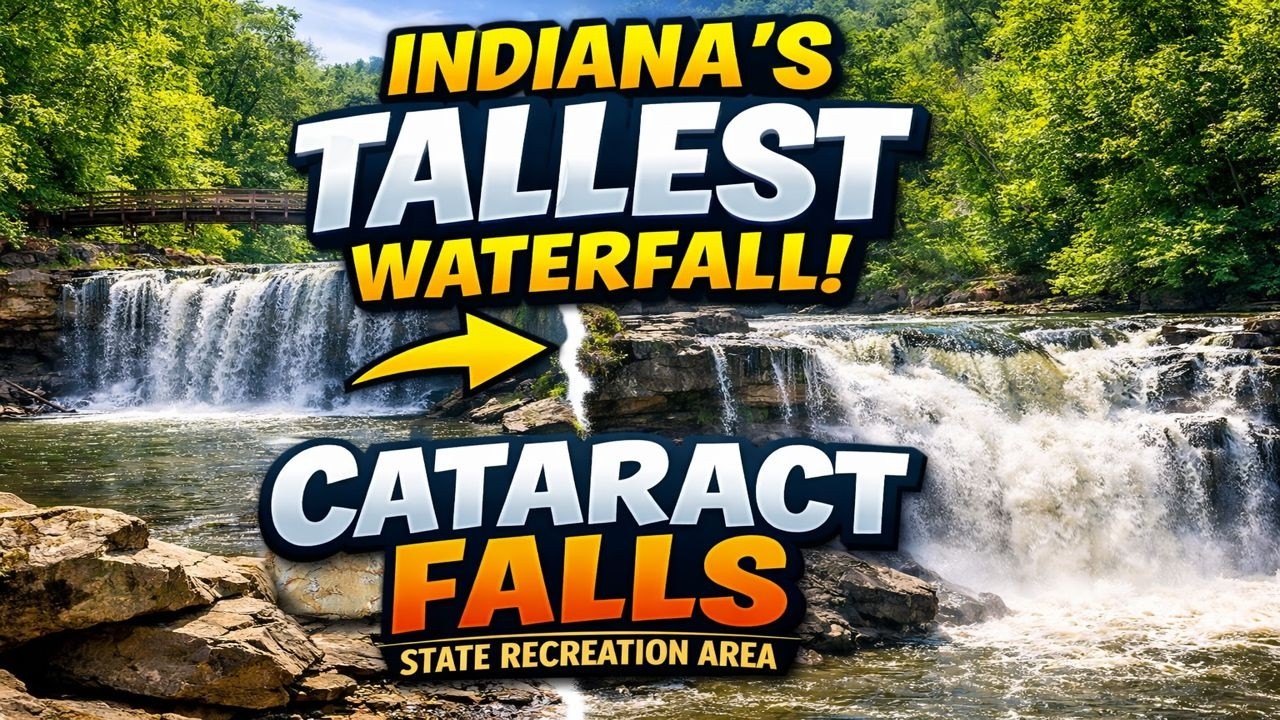 Indiana’s Tallest Waterfall | Cataract Falls State Recreation Area