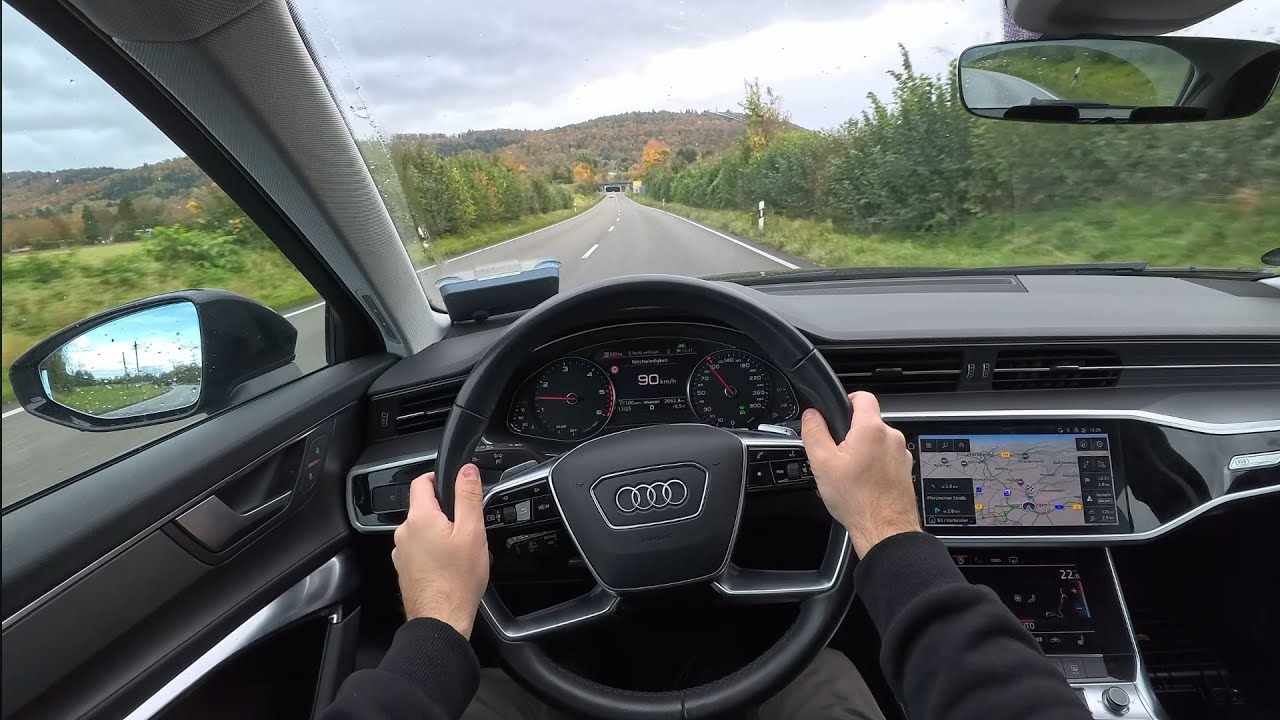 2023 Audi A6 Avant 40 TDI (2.0 | 204hp) - POV Drive