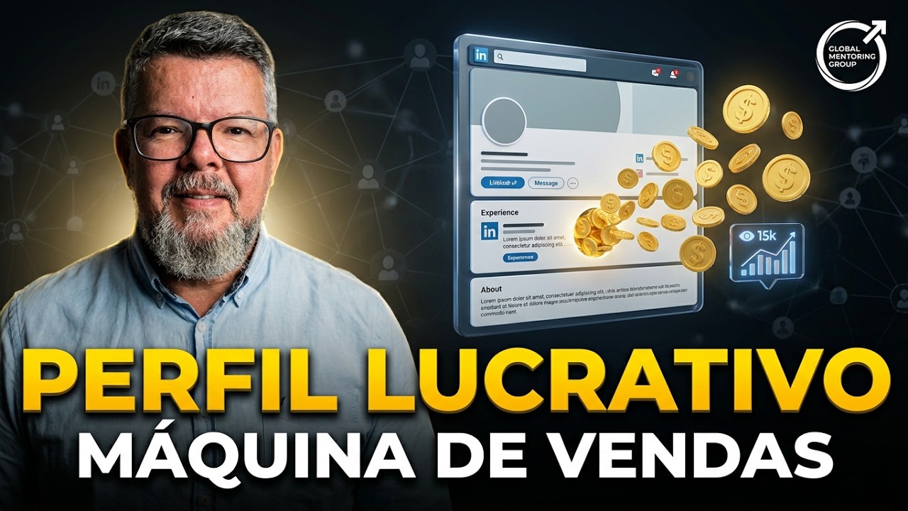 LINKEDIN PARA MENTORES: 3 Segredos para Transformar Seu Perfil em Máquina de Vendas