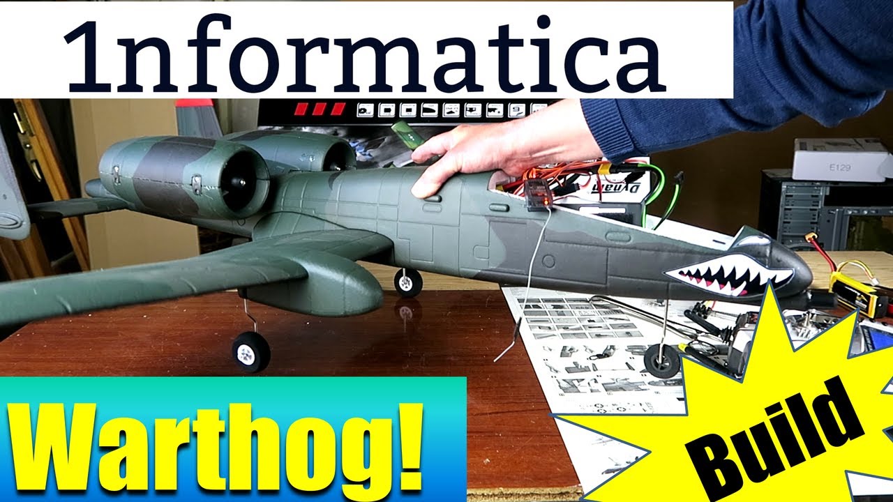 Dynam A 10 Warthog V2 1080mm Wingspan Dual 64mm Ducted EDF Jet Build