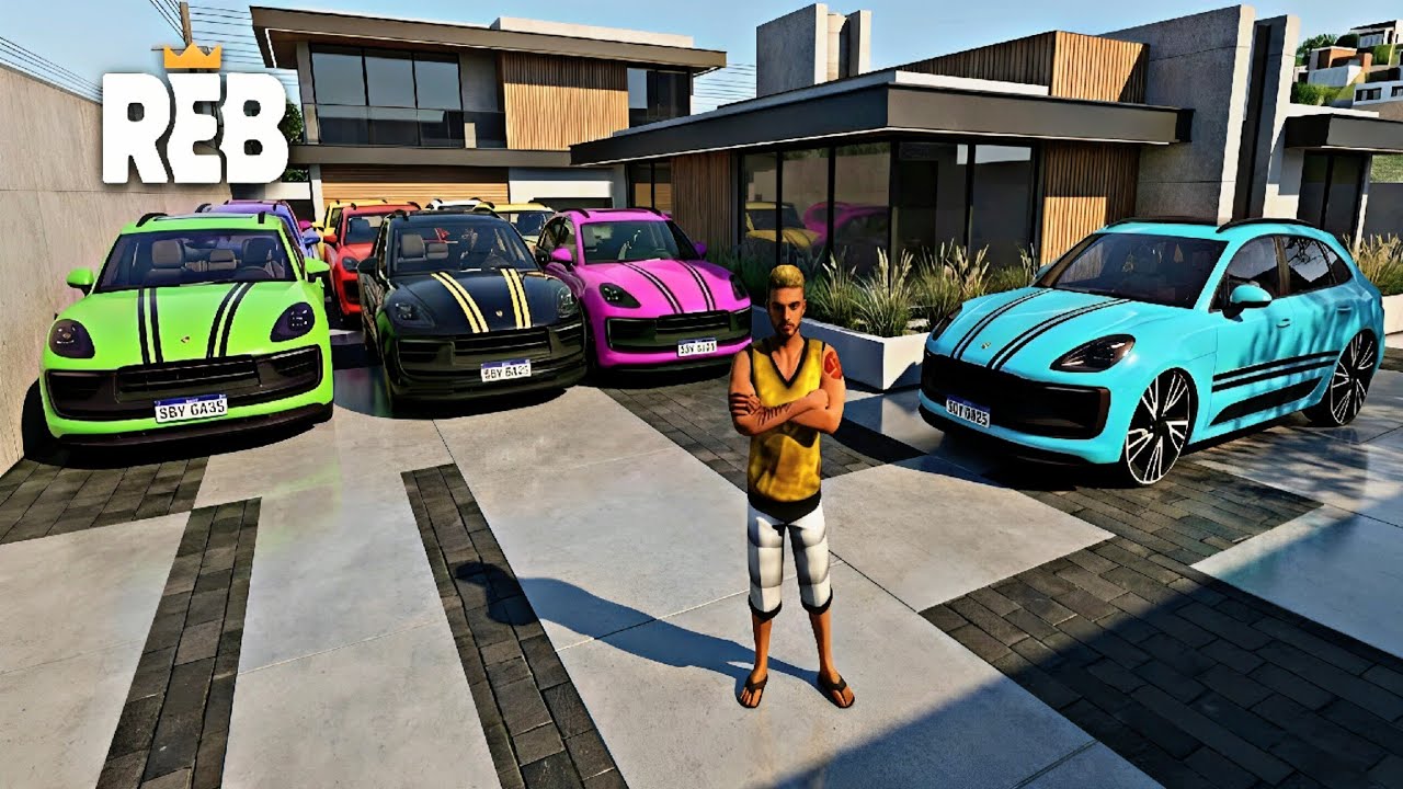 REBAIXADOS ELITE BRASIL | MONTEI MINHA GARAGEM com 10 PORSCHE MACAN GTS REBAIXADO !!