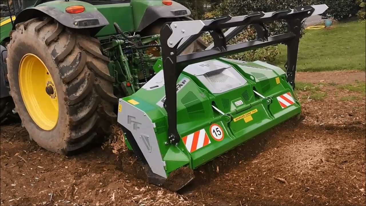 Broyeur forestier FAO FAR 2353 DTS broyage de souches