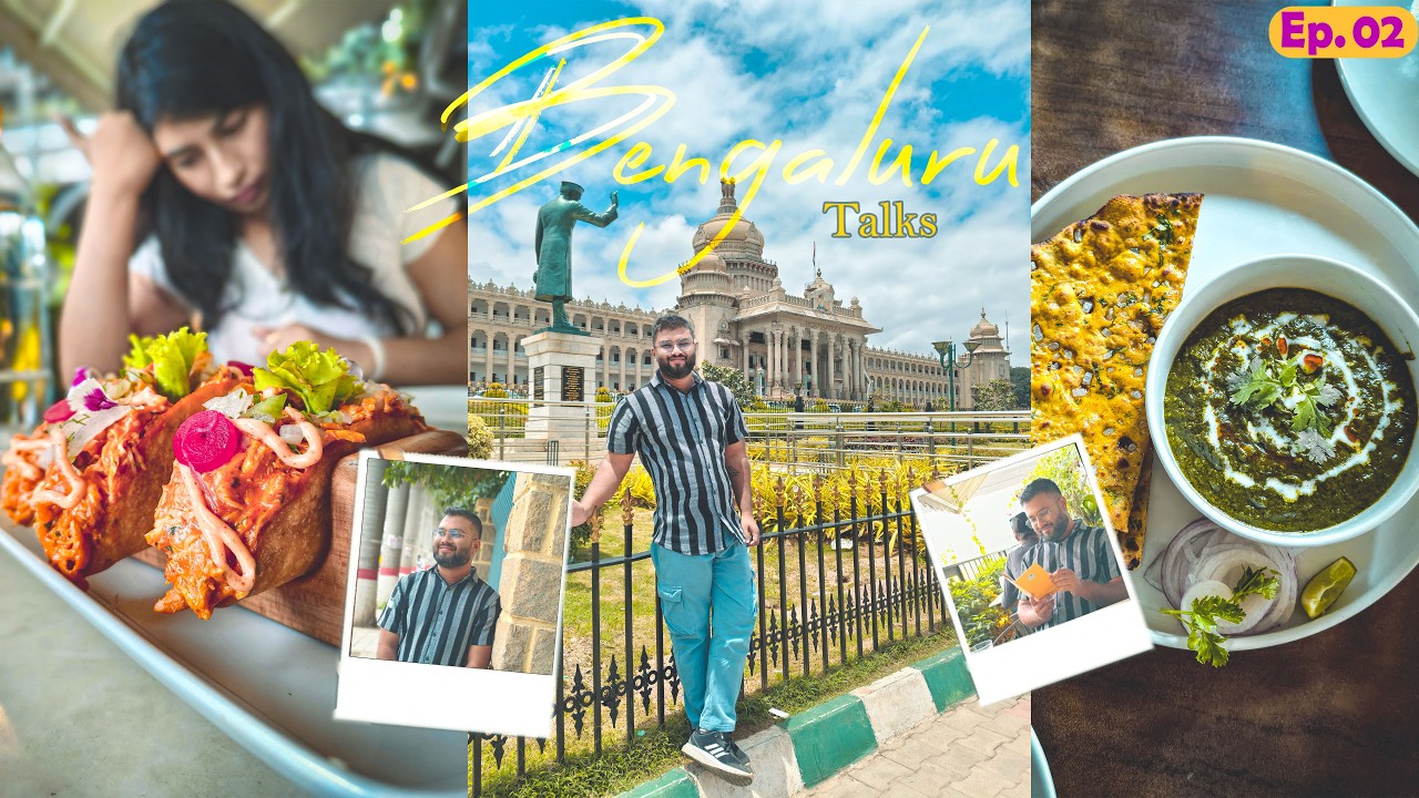 Exploring Bangalore for the First Time 😍 | PG Search & Local Food | Banglore talks Ep. 02