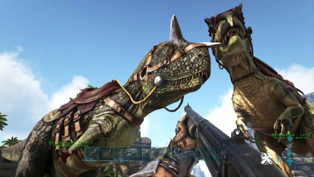 Ark Insight! -=- Which Is Better? ALLOSAURUS V.S CARNOSAURUS!