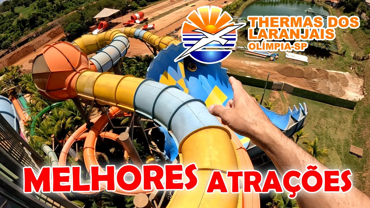 AS MELHORES ATRAÇÕES DO THERMAS DOS LARANJAIS OLÍMPIA-SP!