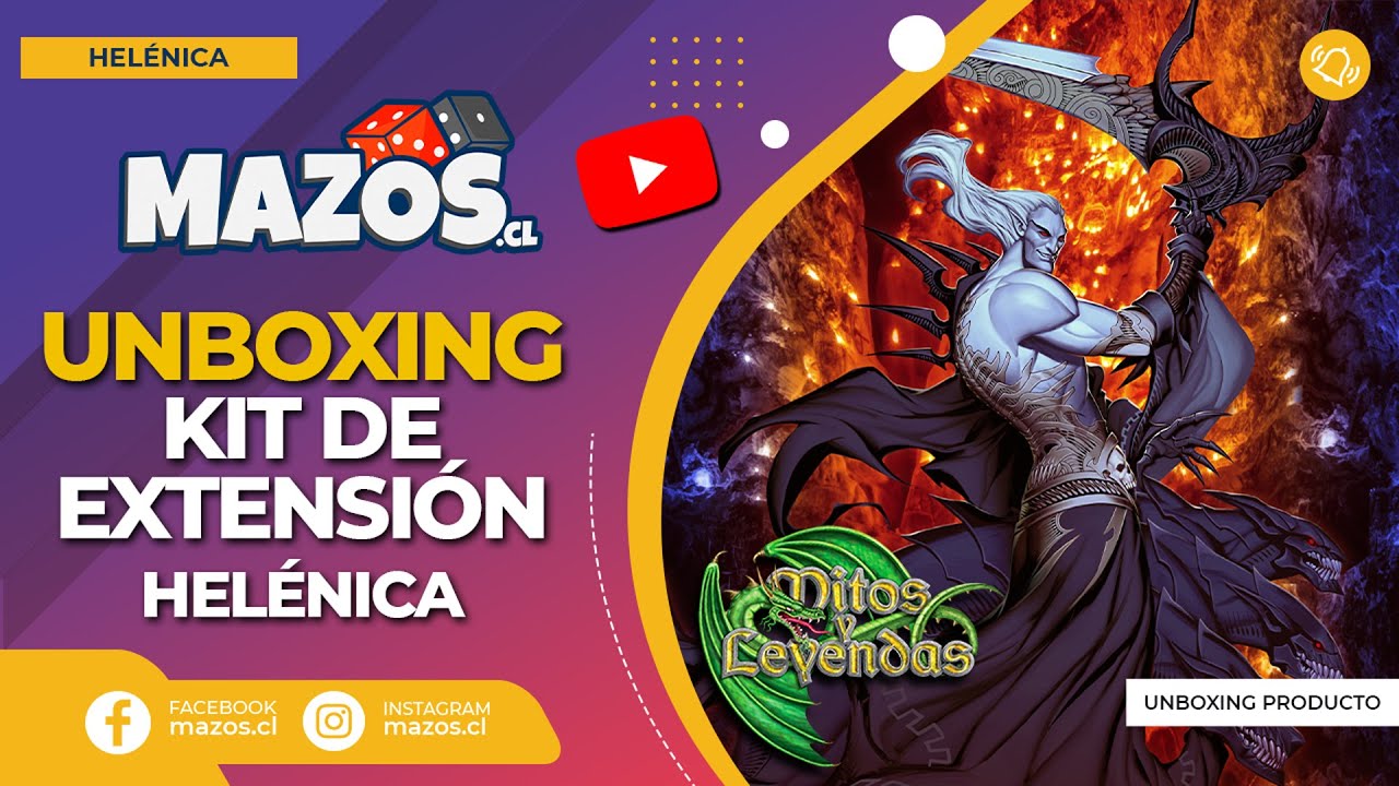 Unboxing Kit Extensión Helénica, #PrimerBloque de @myloficial | Mazos.cl
