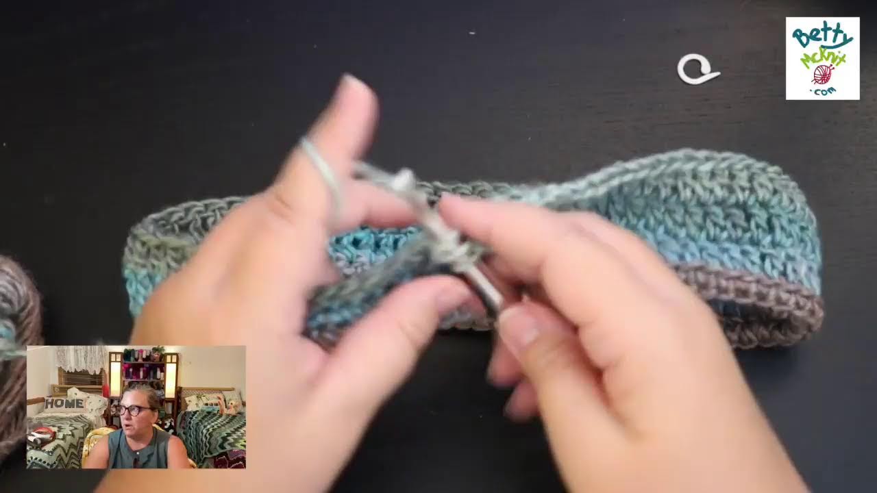 Invisible Woman Crochet Hat by Betty McKnit
