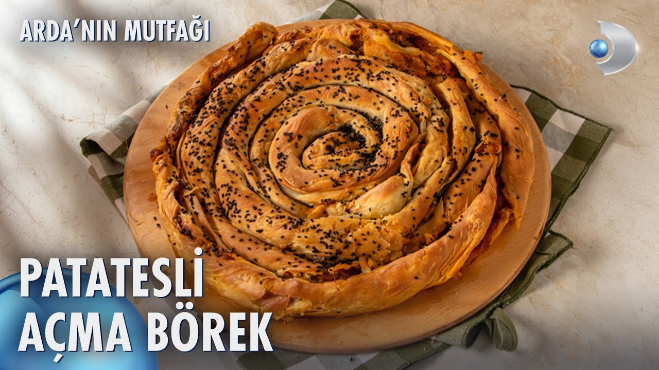 Patatesli Açma Börek | Arda'nın Mutfağı 266. Bölüm