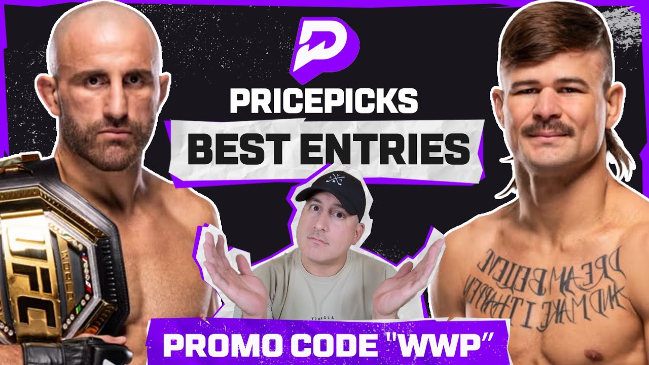 PRIZEPICKS Entry for UFC 325: Volkanovski vs. Lopes 2