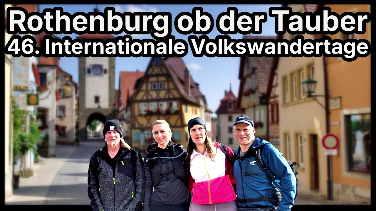 Wunderschönes Rothenburg ob der Tauber | 21km Wanderung