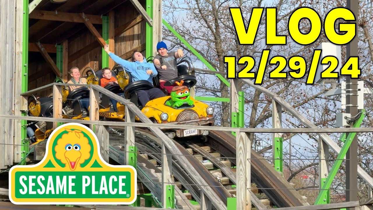 Holidays at Sesame Place Philadelphia! | Vlog 12/29/24