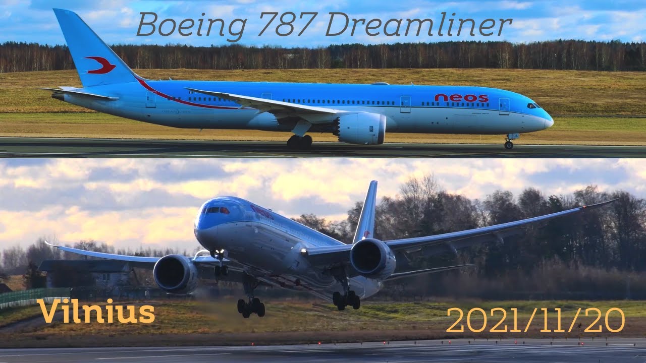 [4K] Neos Boeing 787 
