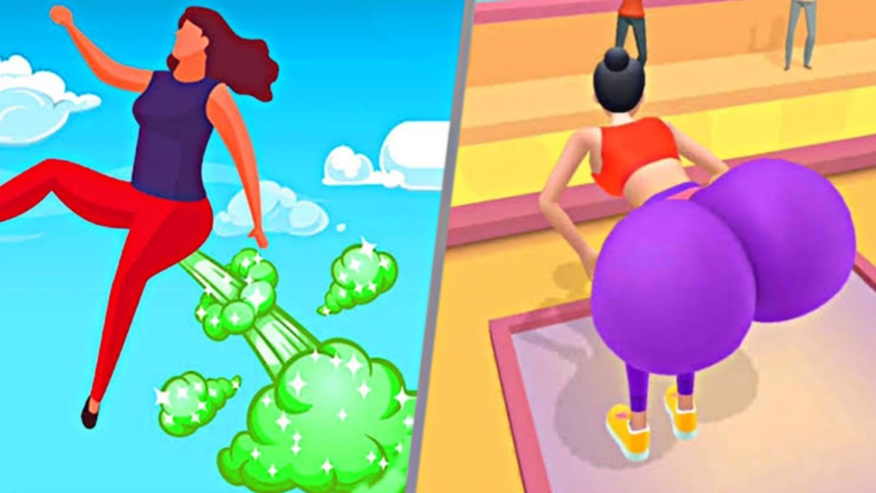 SOLTEI O PUM MAIS FEDIDO (Fart Runner) (Twerk Run Race 3D)