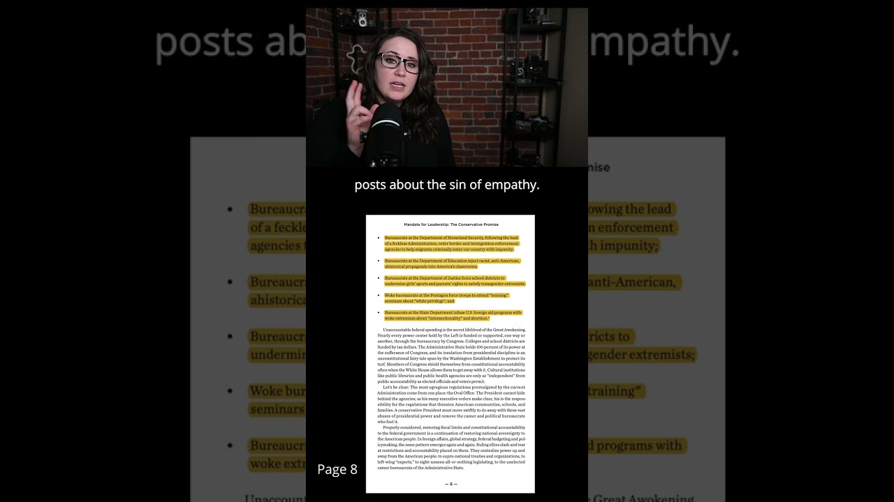 Part 5 Preview: The Sin of Empathy #project2025 #empathy #christiannationalism