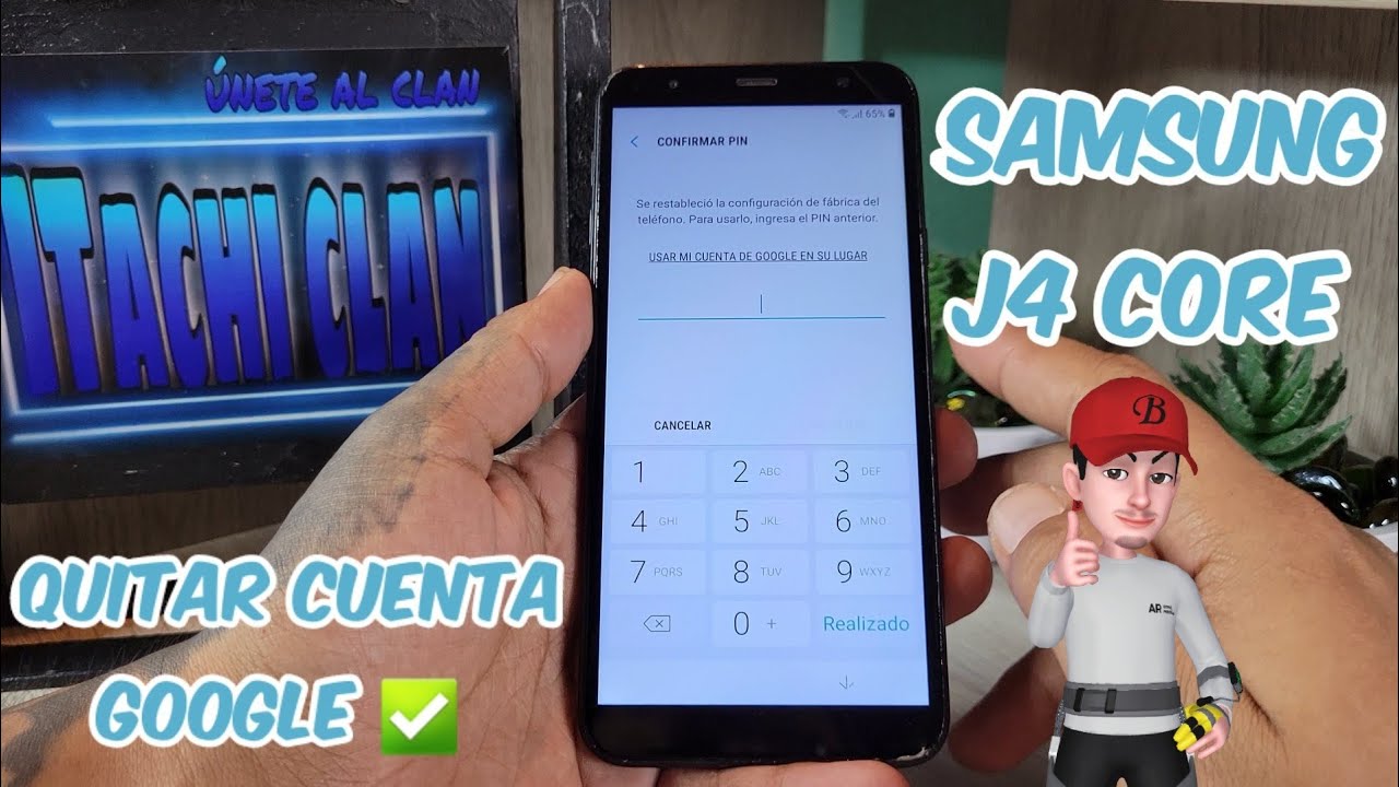 Samsung J4 Core Sin Chip Sin Pc Eliminar Cuenta Google o Gmail