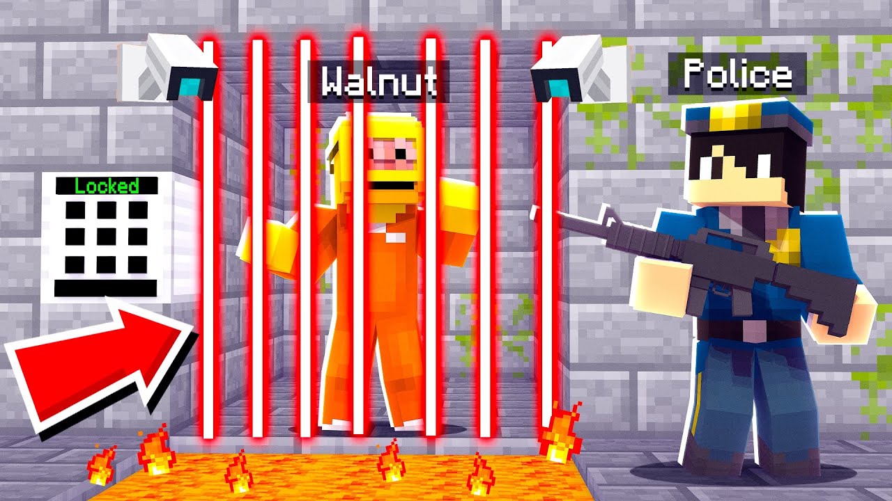 Opgesloten In Een Super Beveiligd Huis In Minecraft