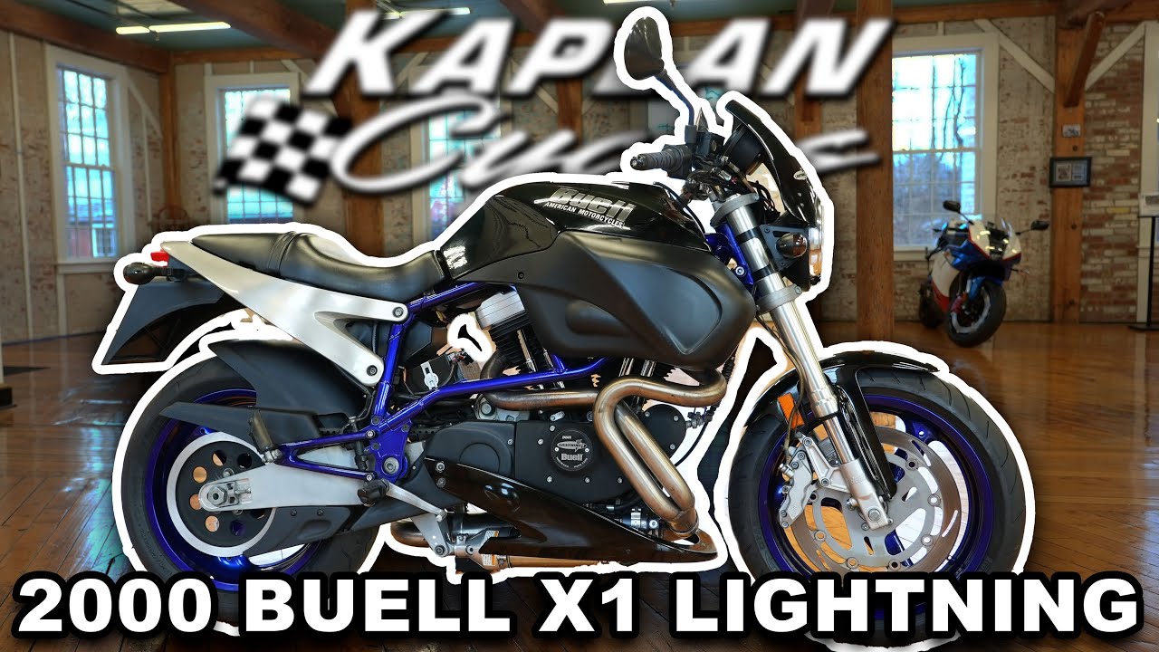 SHOWROOM MINT 2000 BUELL X1 LIGHTNING