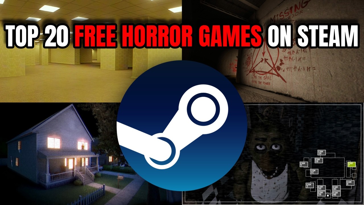 Top 20 FREE Horror Games On Steam In 2026
