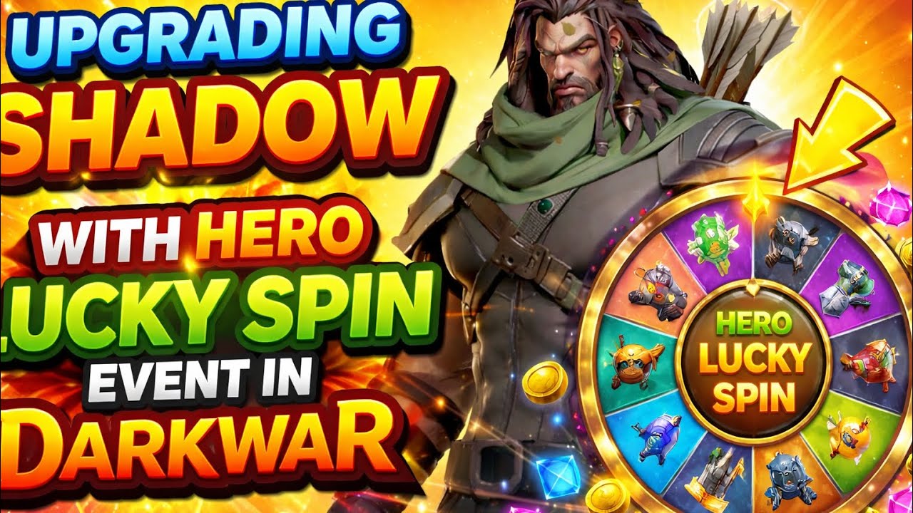 Shadow Hero Upgrade, Use of Lucky spin, Survival Preparedness #darkwarsurvival #androidgames 
