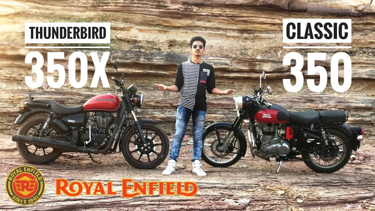 Royal Enfield Thunderbird 350x VS Classic 350 | Massive Royal Enfield Comparison