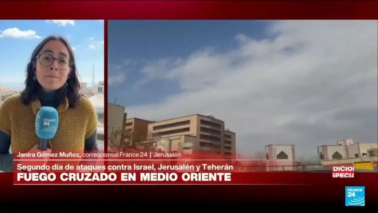 Nuevos ataques iraníes en Israel y explosiones masivas en Teherán