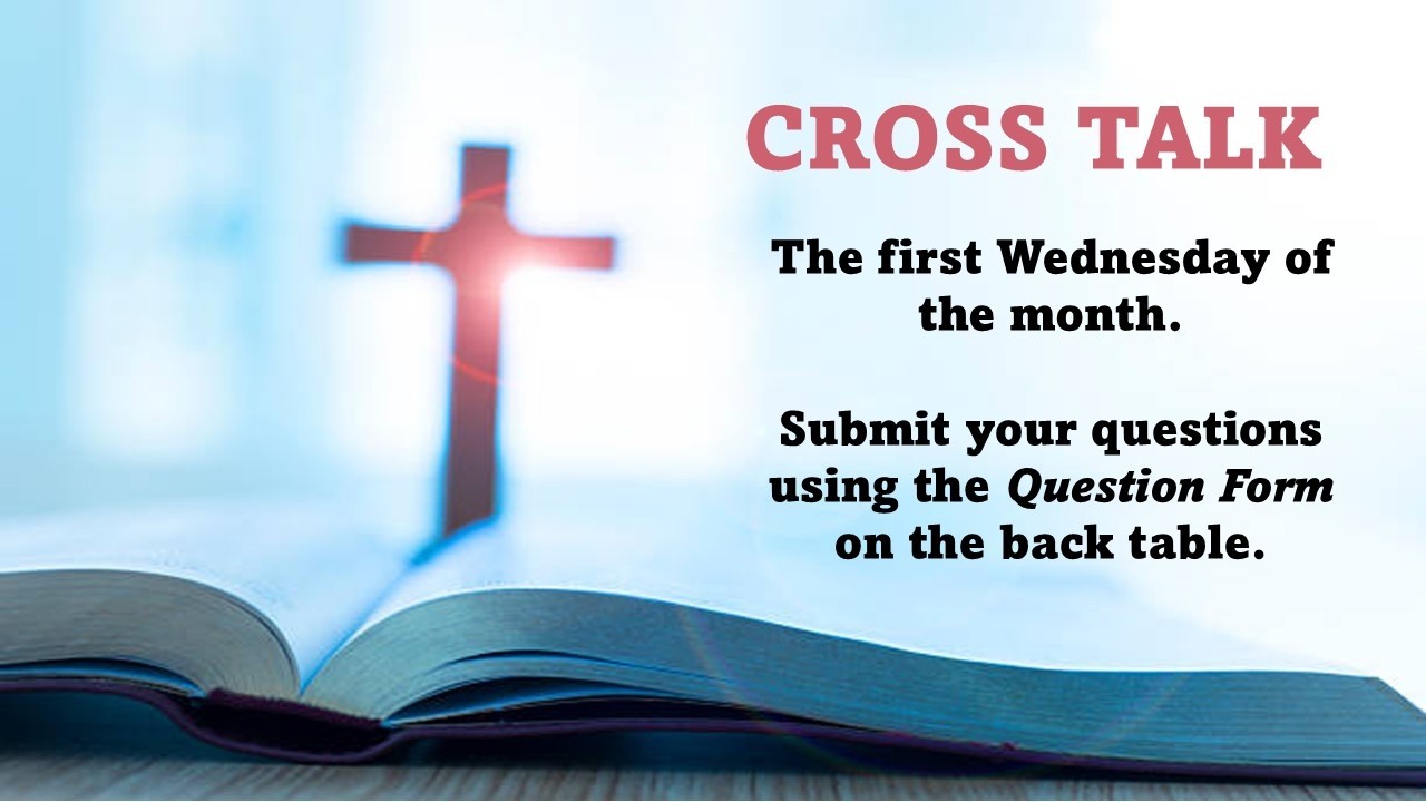 3-4-26 Wednesday Evening Cross Talk Session