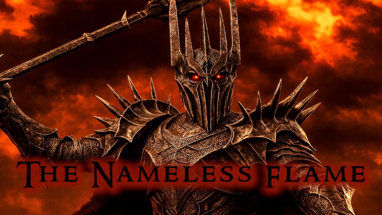 The Nameless Flame by Elowen Laurelin –🔥 A Dark Fantasy Song of Sauron