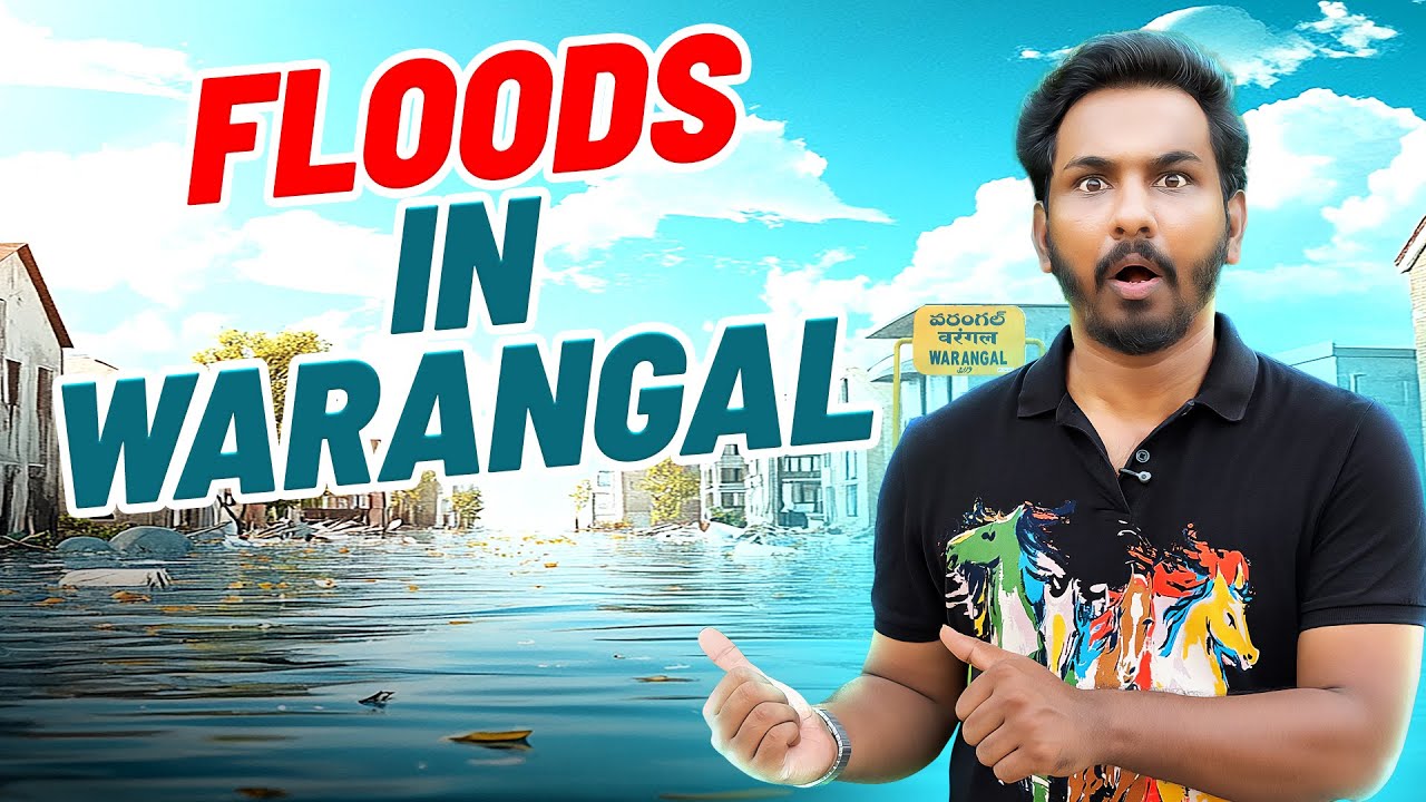 FLOODS IN WARANGAL | Montha Cyclone | Telangana | Nabeel Afridi Vlogs