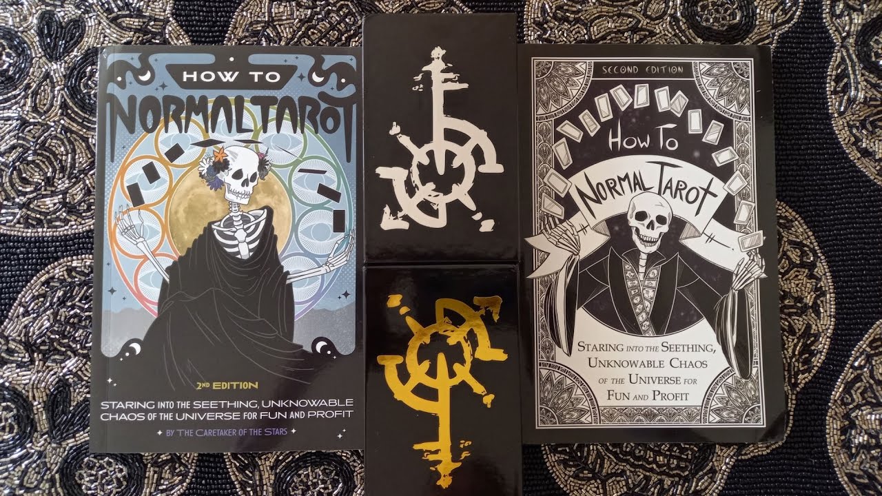 The Normal Tarot 2nd Edition Gold & Silver side by side quick look