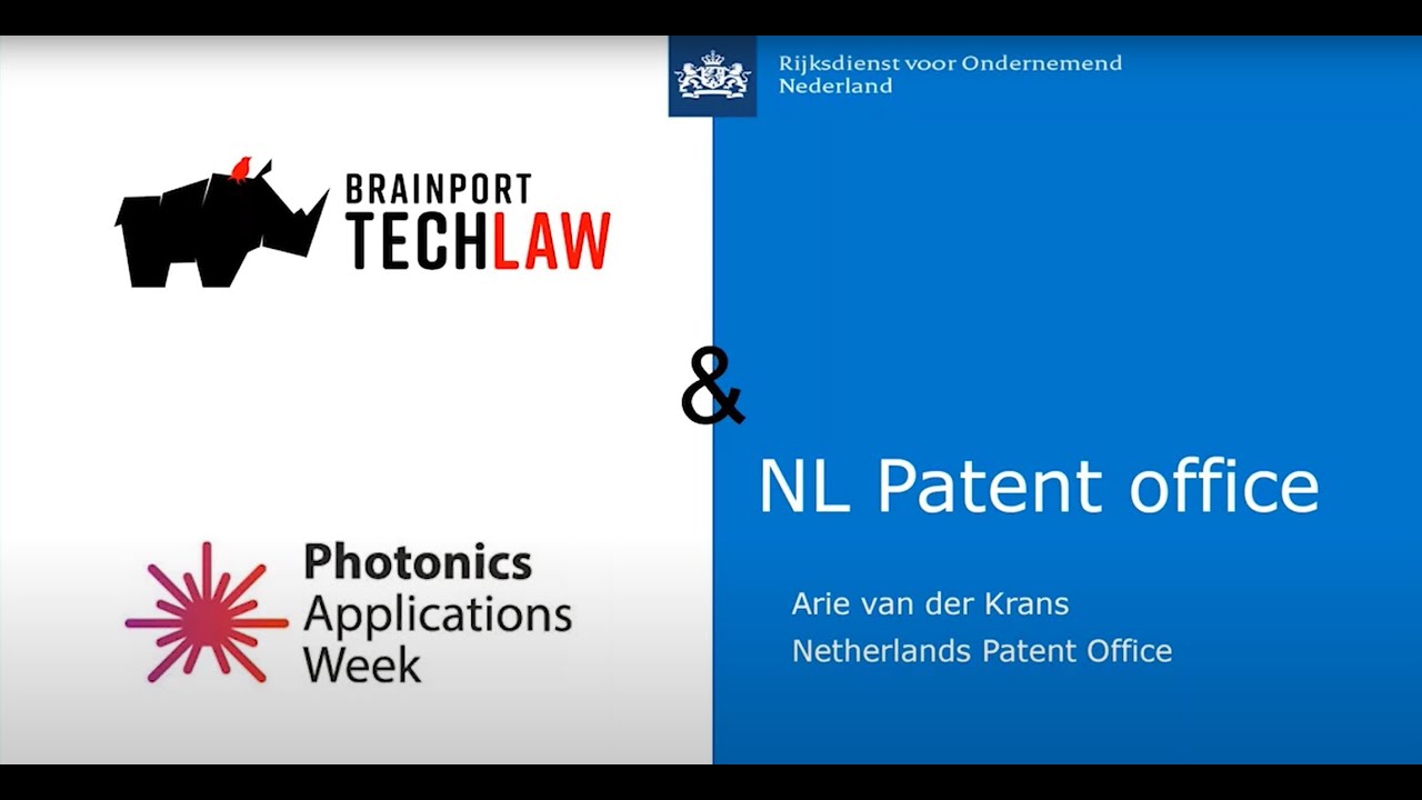 2. IP/patents and the NL Patent Office - Arie van der Krans