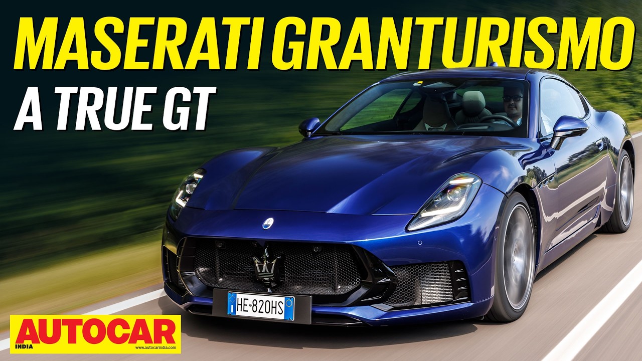 2026 Maserati GranTurismo - GT to the T | Drive | Autocar India