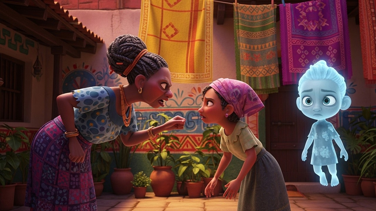 Her Mother-In-Law Set A Trap But The Spirit Child Saw Everything #africanstorytelling