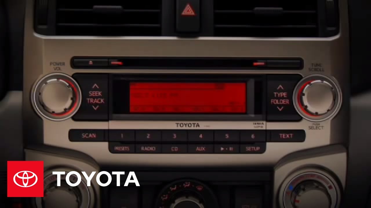 2010 4Runner How-To: Audio System | Toyota