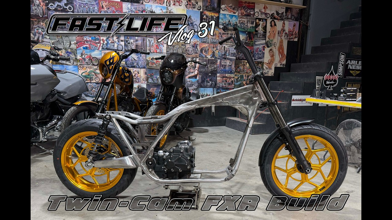 Сборка Twin-Cam FXR, часть 1, видеоблог 31