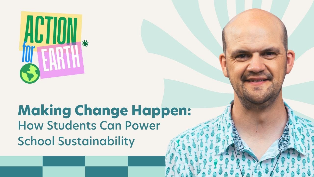 Action4Earth Week: Edd Moore (@EcoEdd) on Greener Schools Day