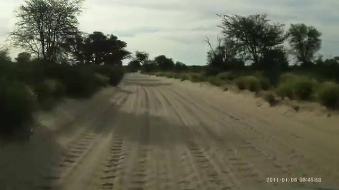 SA2015 Cape Town to Namibia Vids - Cubitje Quap drive from Nossob Camp