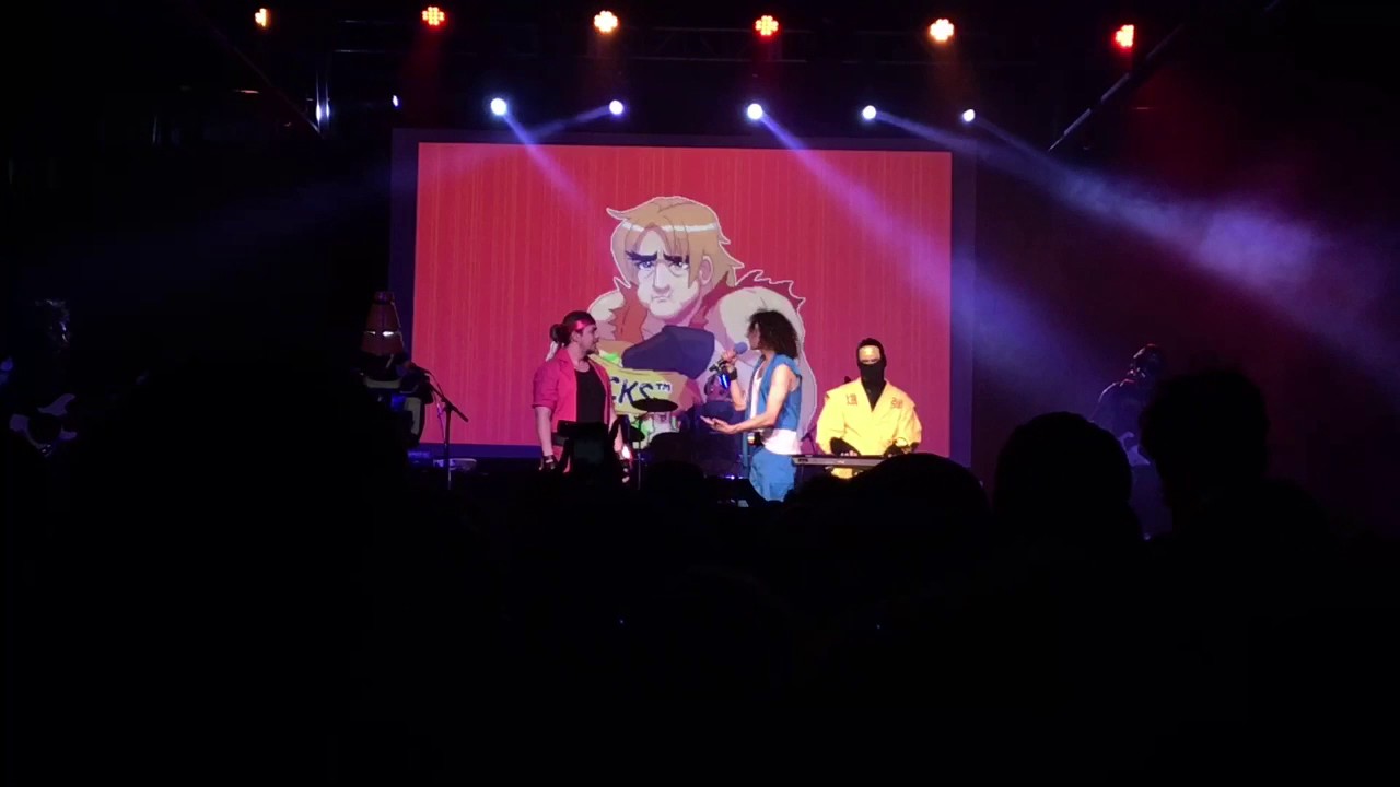 Starbomb - Arin KILLS the Street Fighter Rap Ryu vs Ken Live