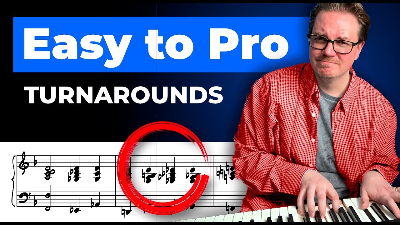 8 Levels of Jazz Piano Turnarounds (YOU MUST KNOW)