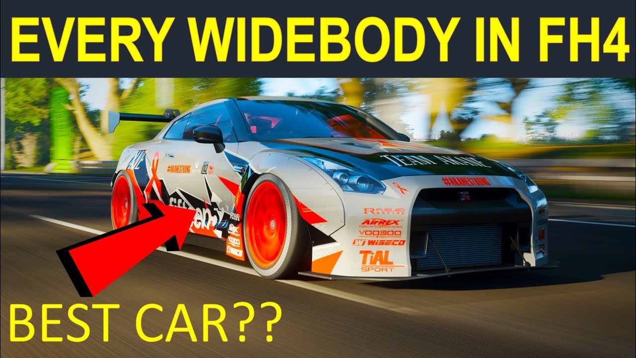 Forza Horizon 4: EVERY Widebody Kit Car In Forza Horizon 4! Is The Nissan GT-R The Best?