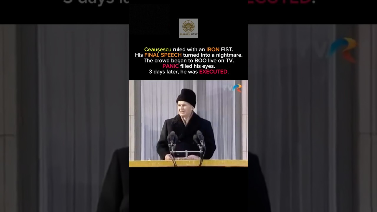 When Romania&rsquo;s dictator was executed live #shorts
